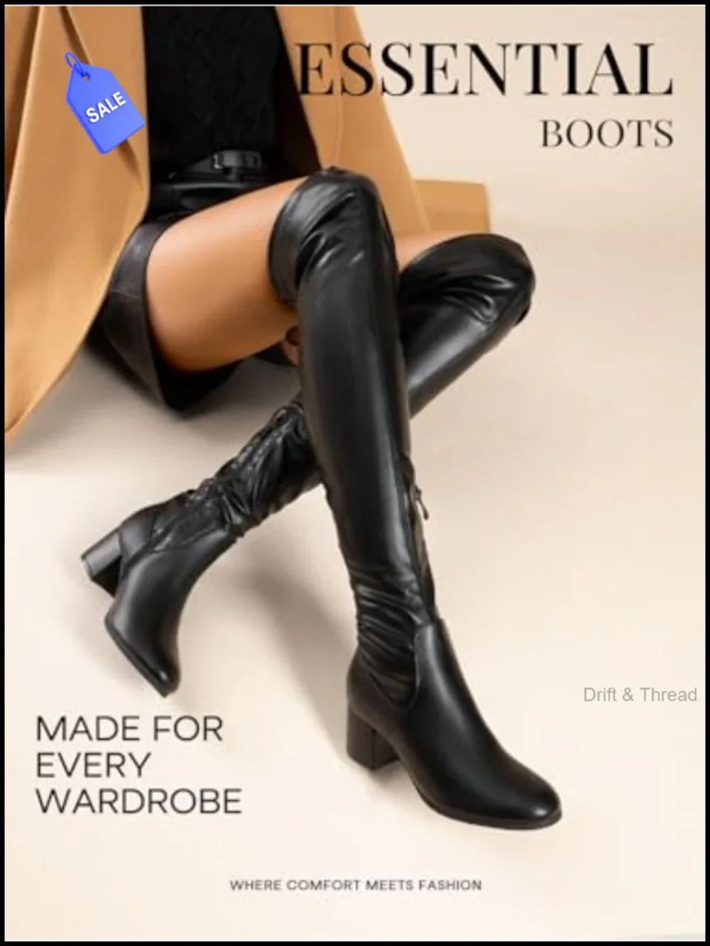 Suede Over The Knee Thigh High Boots